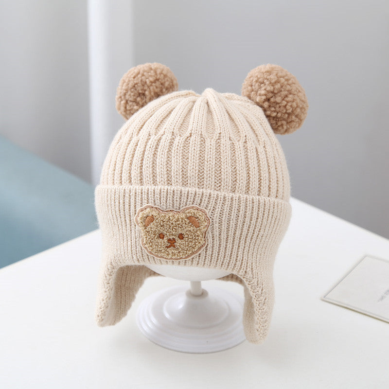 Baby Warm Earflaps  Hat