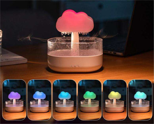 200ML Rain Cloud Humidifier & Aroma Diffuser