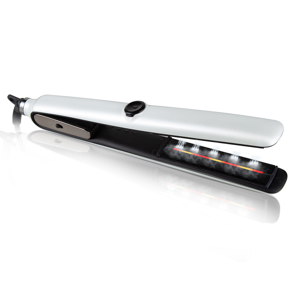 New Infrared Steam Hair Straightener & Curler with Spray Technology