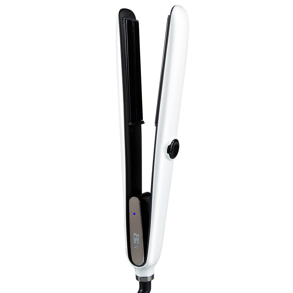 New Infrared Steam Hair Straightener & Curler with Spray Technology