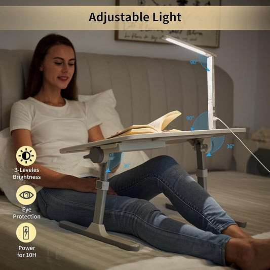 Ultimate Comfort Anywhere: Portable Adjustable Folding Table for Your Laptop | USA version