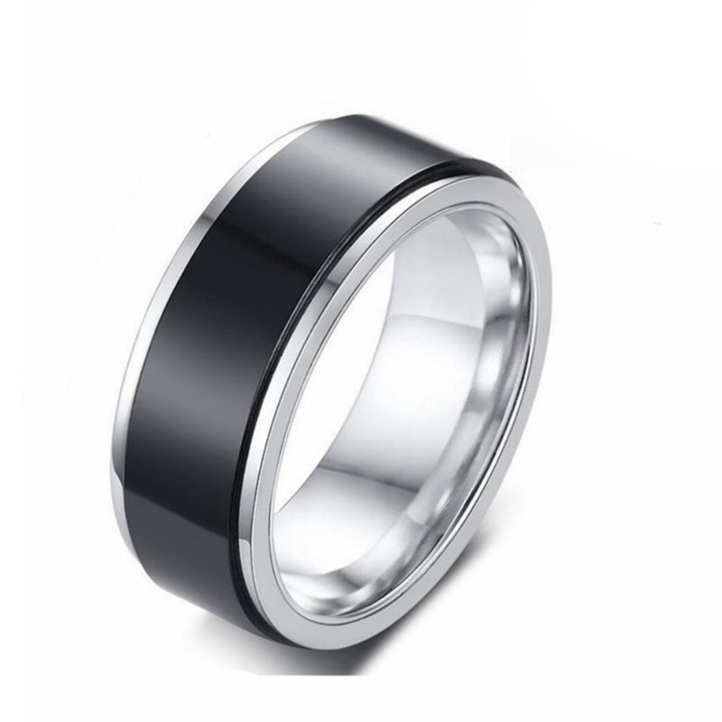 Titanium Steel Hip Hop Ring