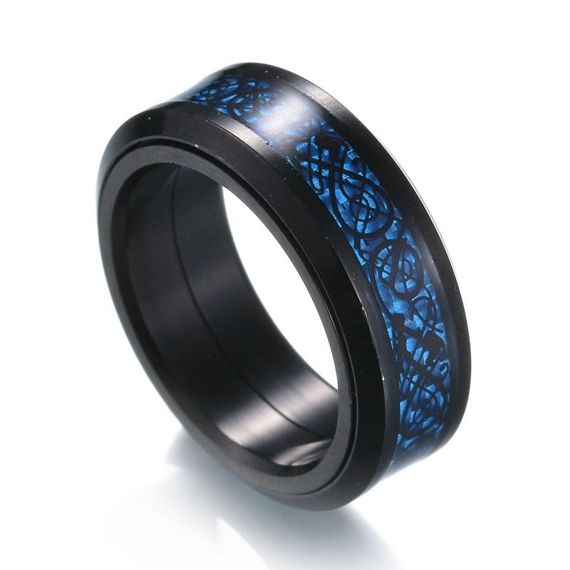 Titanium Steel Hip Hop Ring