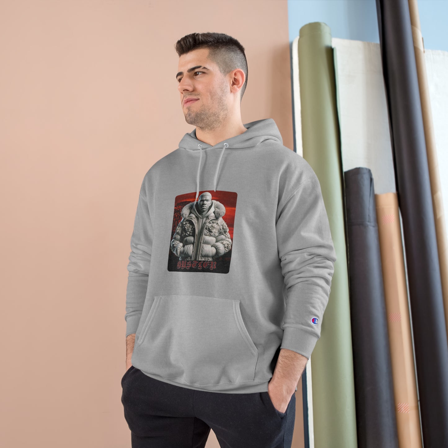 HUSTLER to become a Champion | Unissex Hoodie