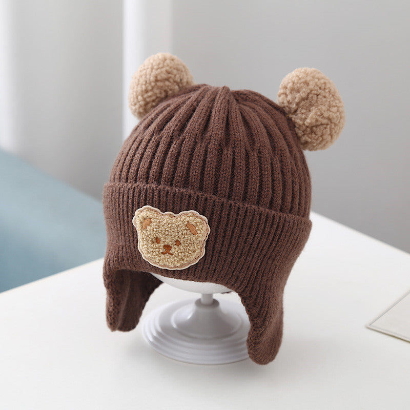 Baby Warm Earflaps  Hat