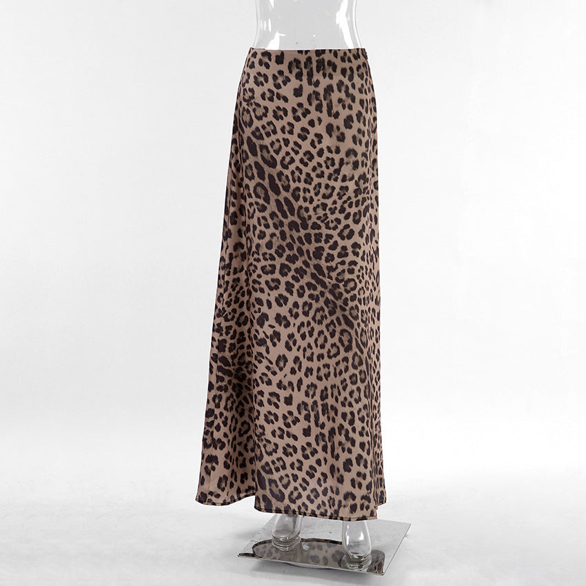 Women’s Leopard Print Skirt