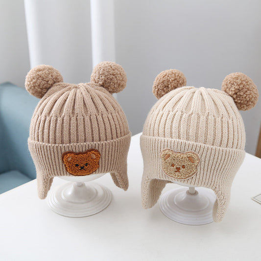 Baby Warm Earflaps  Hat