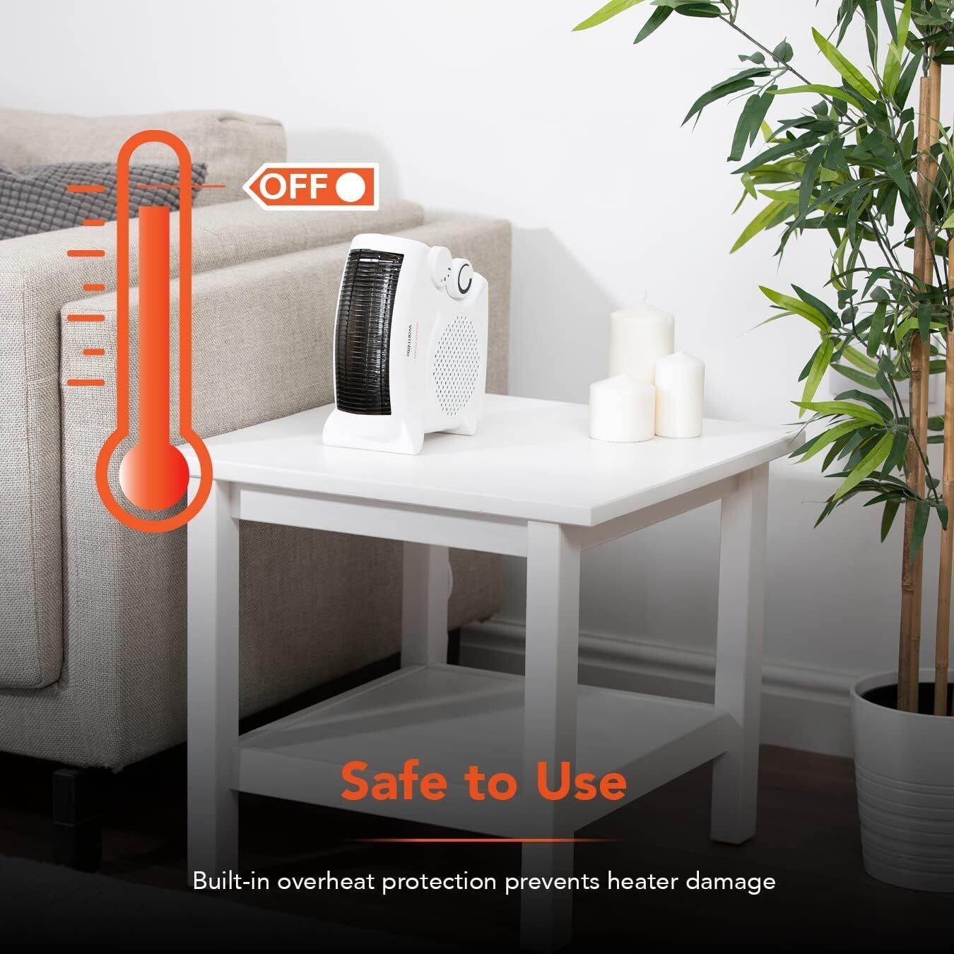 Electric Double Quick Heater with 3 Levels