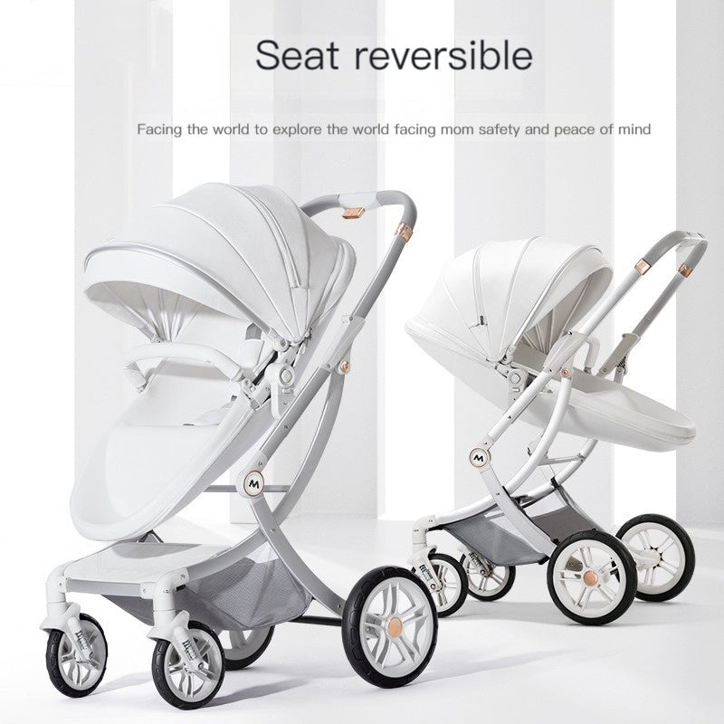 Timeless Elegance: Old Money Vintage-Style Luxury Baby Stroller and Car Seat Set