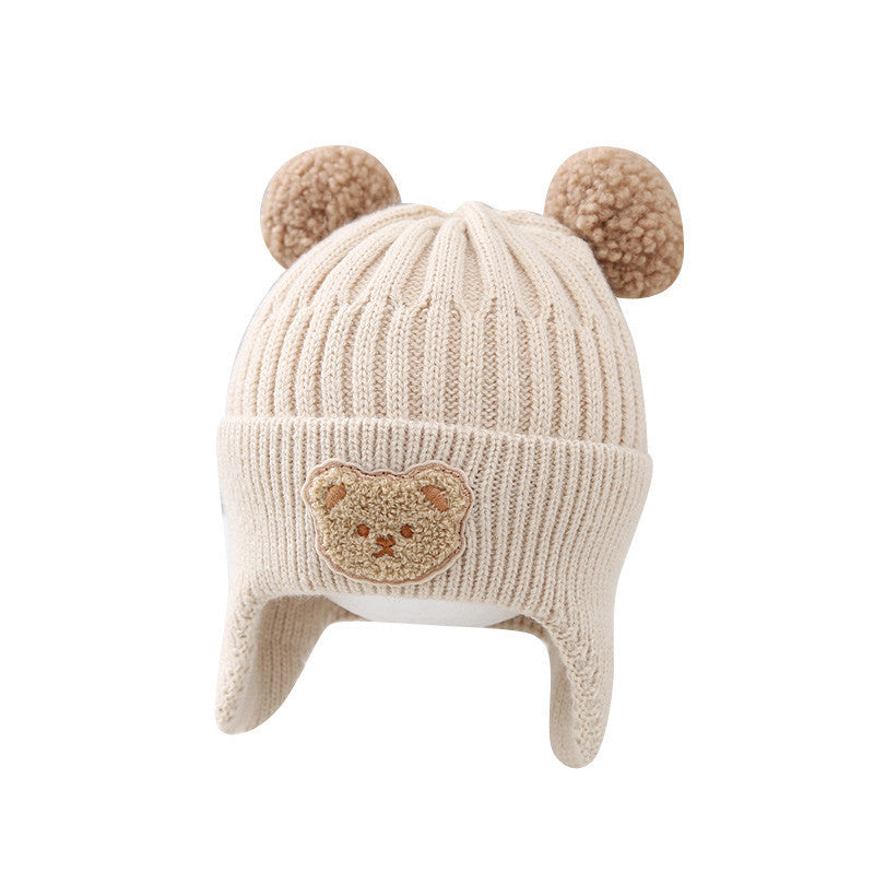 Baby Warm Earflaps  Hat